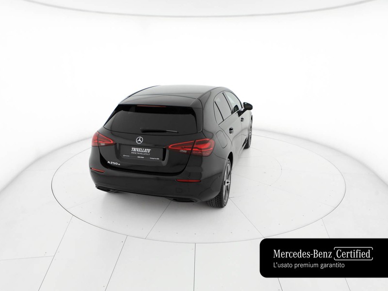 Mercedes Classe A 250 e phev progressive advanced auto ibrido nero