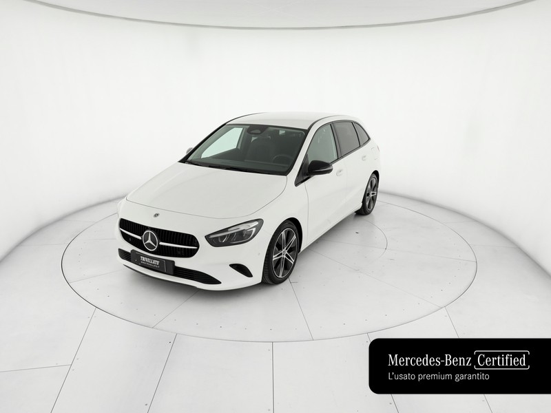 Mercedes Classe B 180 d progressive advanced auto diesel bianco