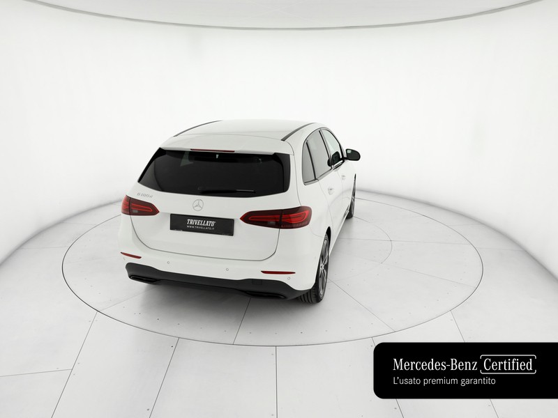 Mercedes Classe B 180 d progressive advanced auto diesel bianco