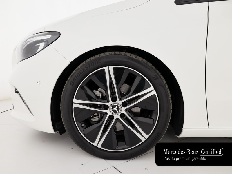 Mercedes Classe B 180 d progressive advanced auto diesel bianco