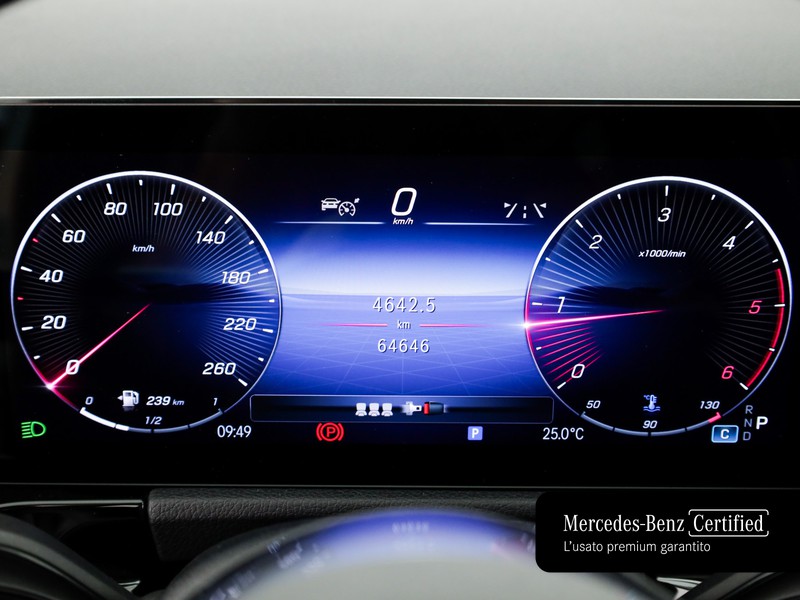 Mercedes Classe B 180 d progressive advanced auto diesel bianco