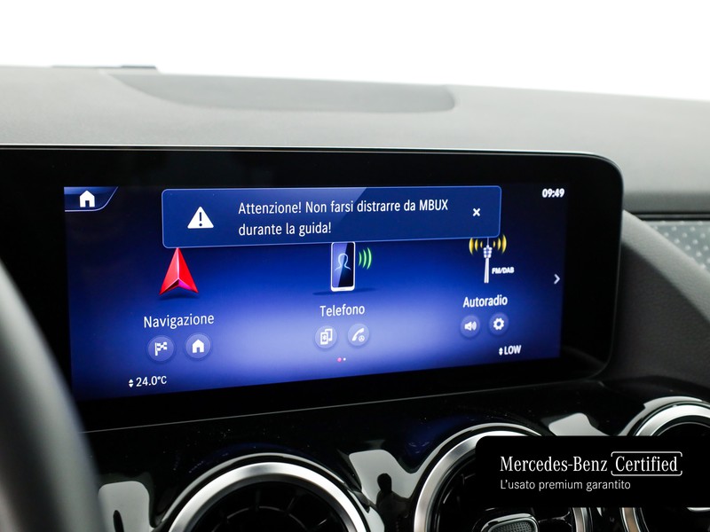 Mercedes Classe B 180 d progressive advanced auto diesel bianco