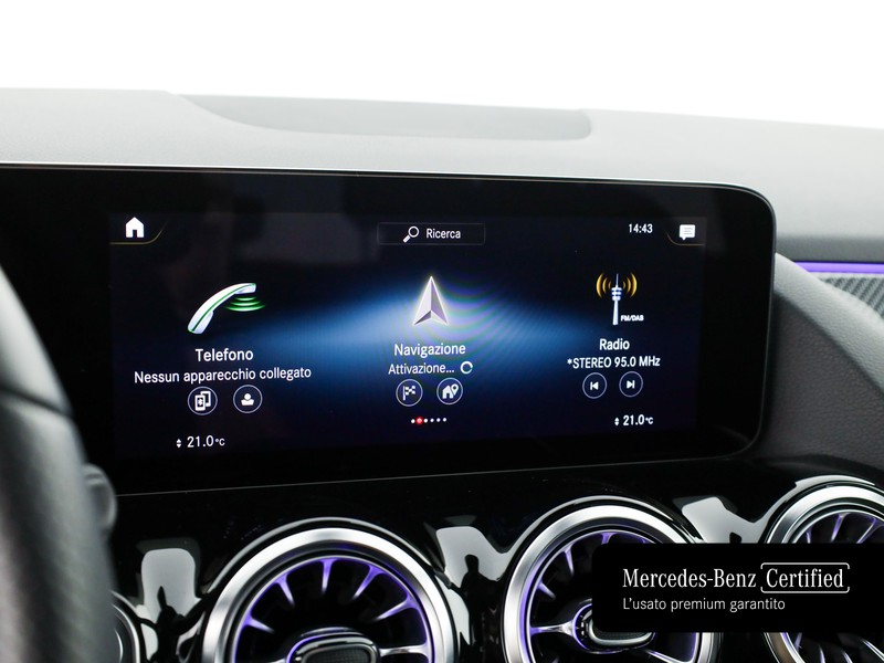 Mercedes GLA 180 d premium auto diesel nero