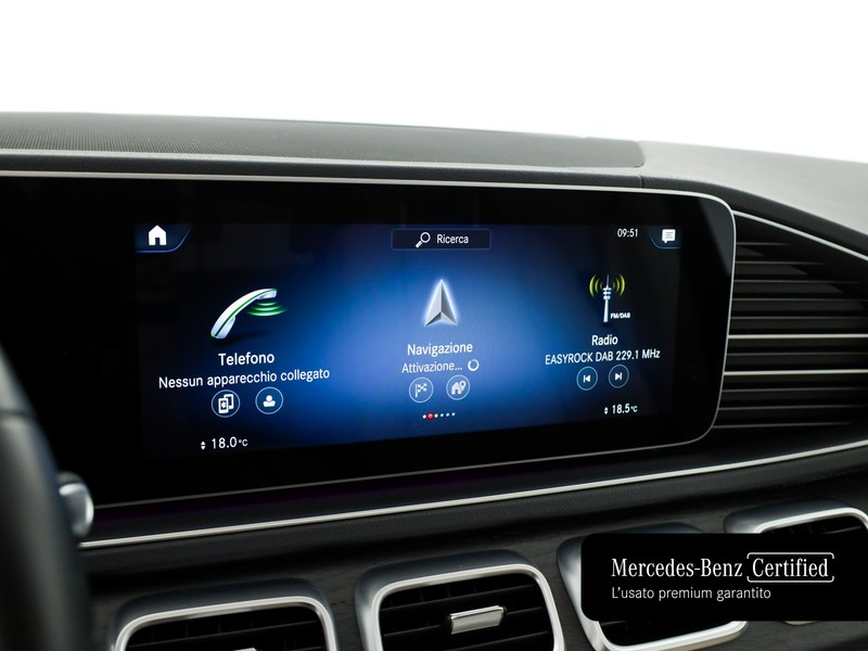 Mercedes GLE gle 350 de phev (e eq-power) premium 4matic auto ibrido nero