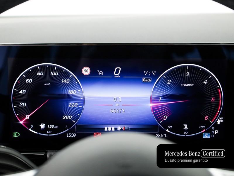 Mercedes Classe B 180 d executive auto diesel bianco