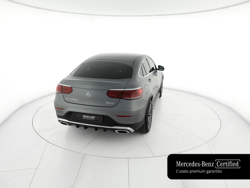 Mercedes GLC Coupè coupe 200 d premium 4matic auto diesel grigio