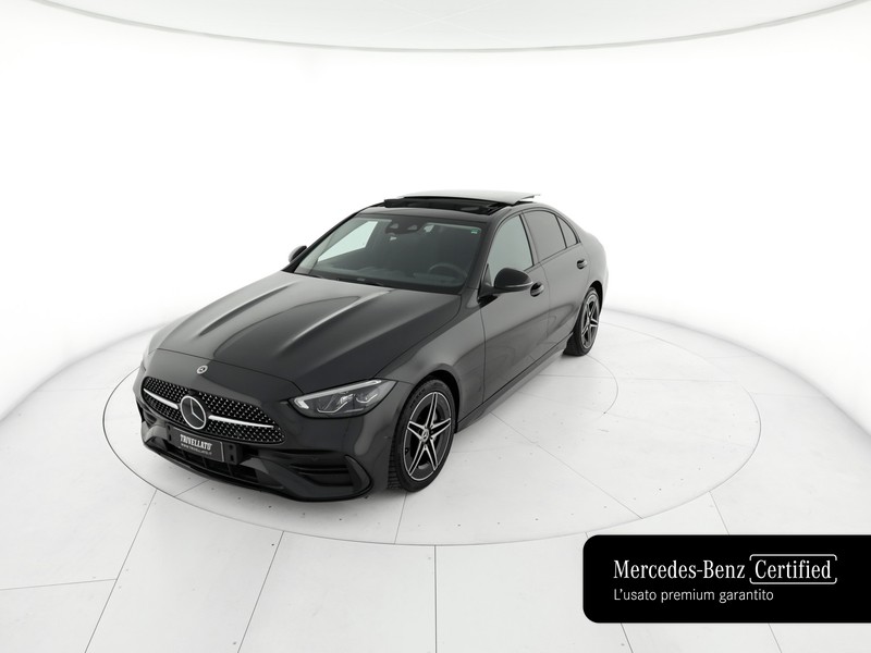 Mercedes Classe C Berlina 220 d mhev premium auto ibrido grigio