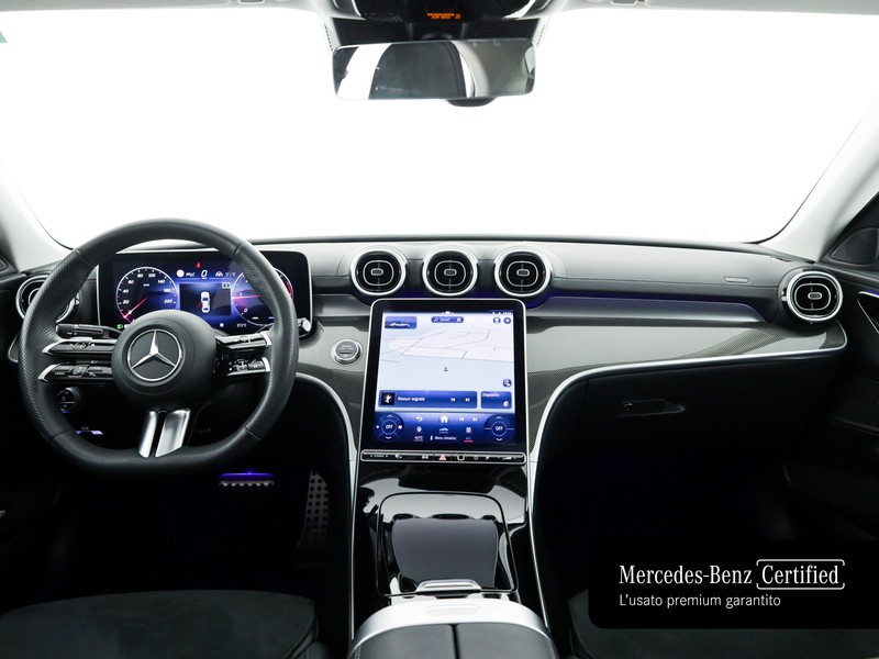 Mercedes Classe C Berlina 220 d mhev premium auto ibrido grigio