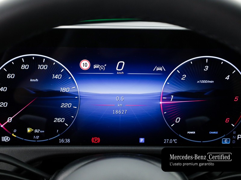 Mercedes Classe E SW sw 200 d advanced auto ibrido grigio