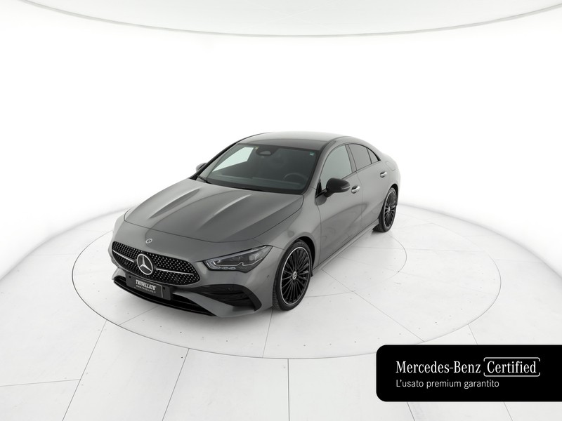 Mercedes CLA Coupè coupe 200 d amg line advanced plus auto diesel grigio