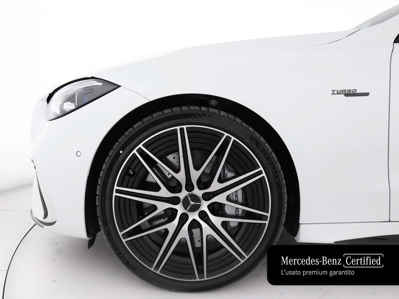 AMG Classe C c sw amg 43 mhev premium plus 4matic 408cv auto ibrido bianco