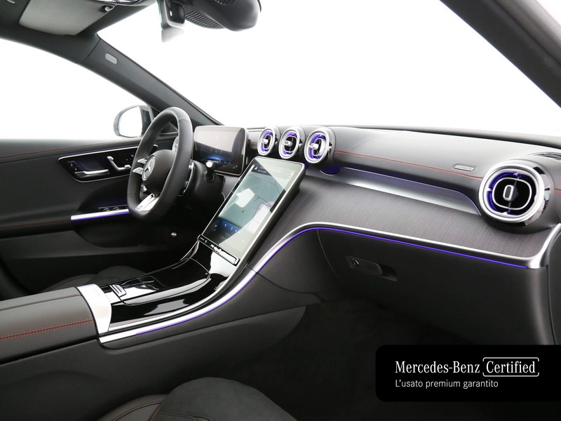 AMG Classe C c sw amg 43 mhev premium plus 4matic 408cv auto ibrido bianco