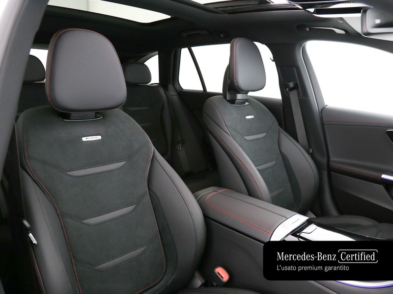 AMG Classe C c sw amg 43 mhev premium plus 4matic 408cv auto ibrido bianco
