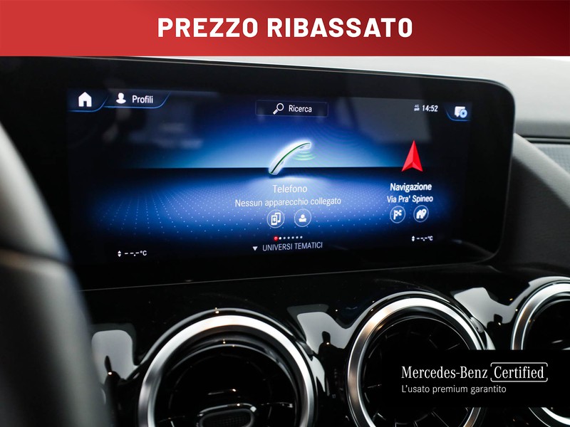 Mercedes GLA 180 d sport auto diesel nero