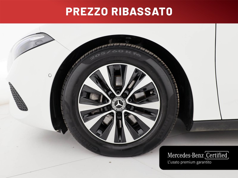 Mercedes Classe A 180 d advanced auto diesel bianco
