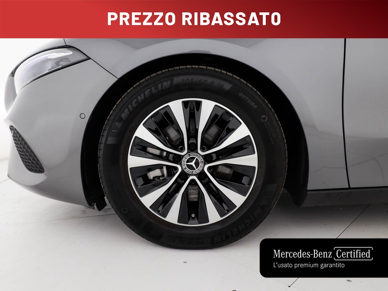 Mercedes Classe A 180 d advanced auto diesel grigio
