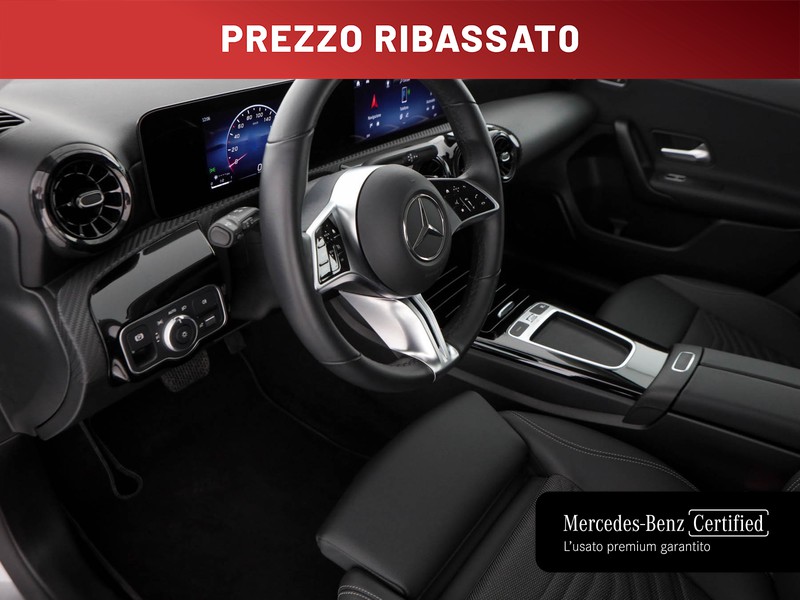 Mercedes Classe A 180 d advanced auto diesel grigio