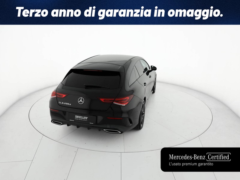 Mercedes CLA Shooting Brake  200 d premium auto diesel nero