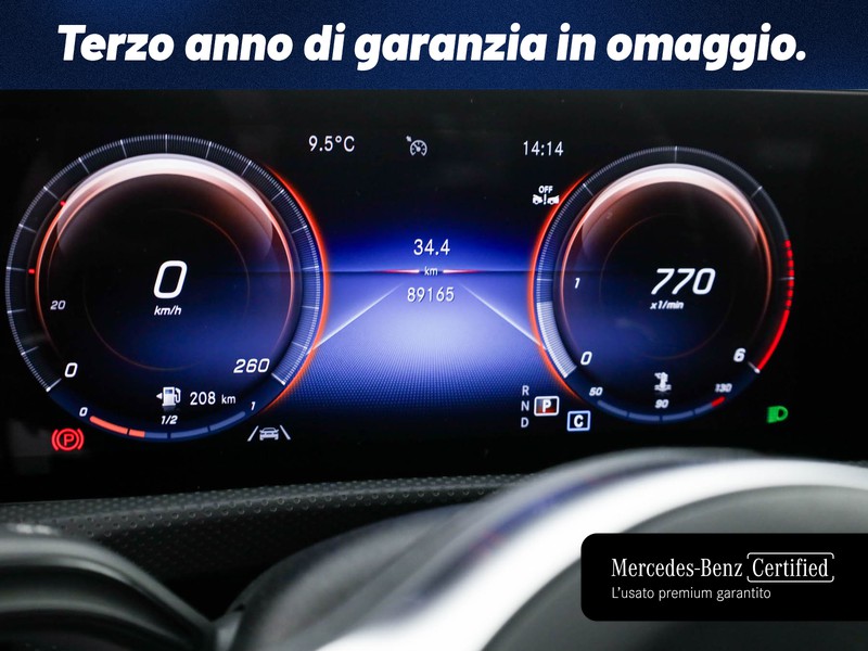Mercedes CLA Shooting Brake  200 d premium auto diesel nero