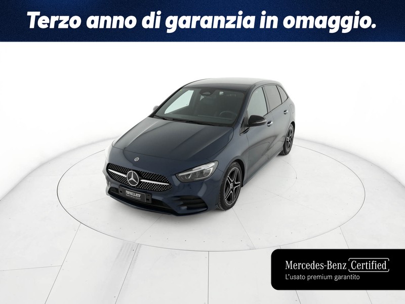 Mercedes Classe B 180 d amg line advanced plus auto diesel blu/azzurro