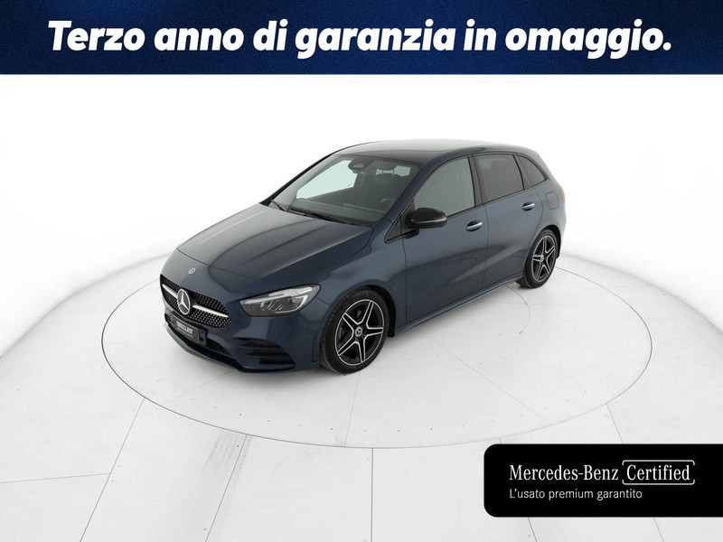 Mercedes Classe B 180 d amg line advanced plus auto diesel blu/azzurro