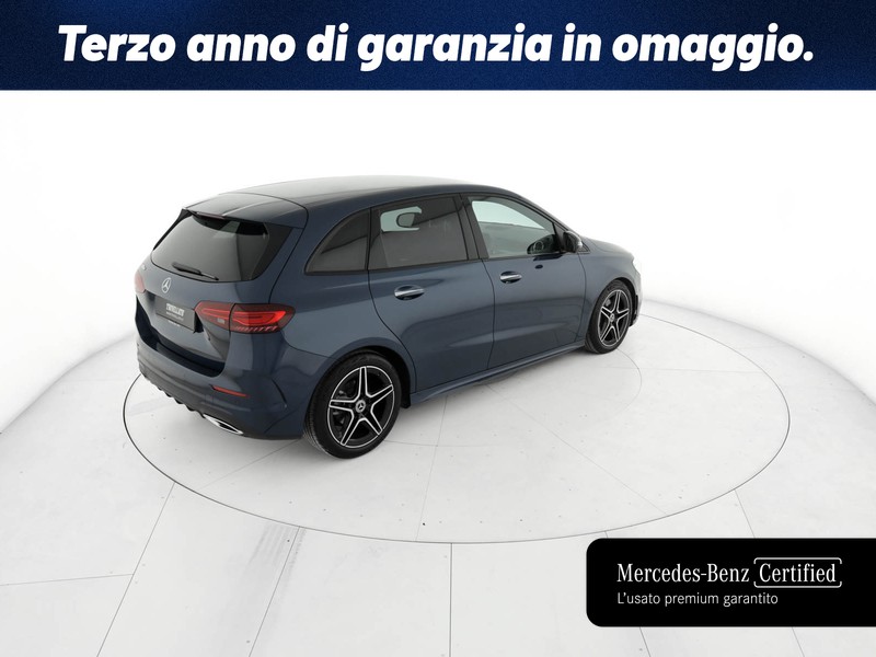 Mercedes Classe B 180 d amg line advanced plus auto diesel blu/azzurro