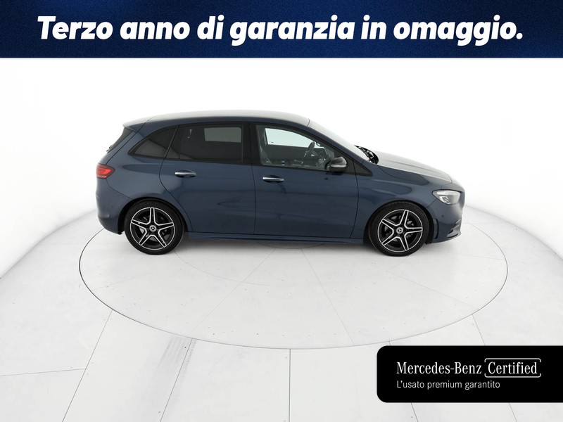 Mercedes Classe B 180 d amg line advanced plus auto diesel blu/azzurro