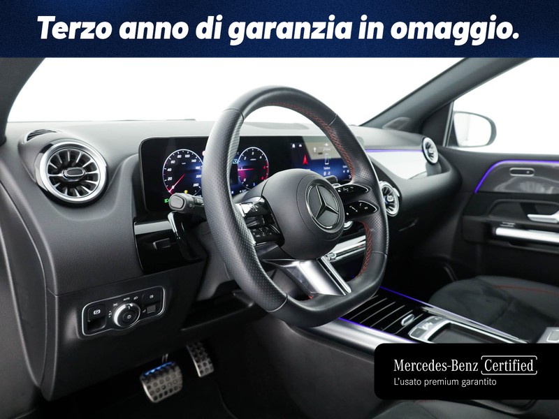 Mercedes Classe B 180 d amg line advanced plus auto diesel blu/azzurro