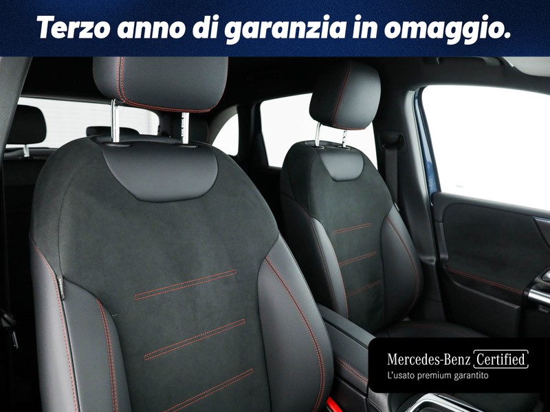 Mercedes Classe B 180 d amg line advanced plus auto diesel blu/azzurro