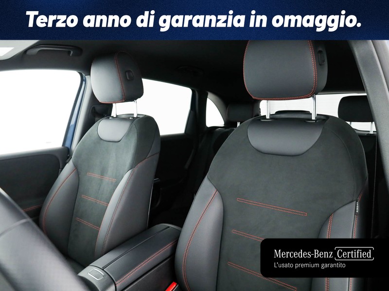Mercedes Classe B 180 d amg line advanced plus auto diesel blu/azzurro