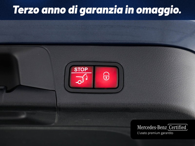 Mercedes Classe B 180 d amg line advanced plus auto diesel blu/azzurro