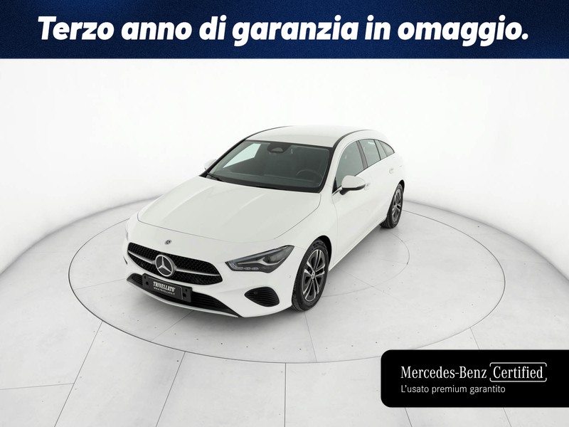 Mercedes CLA Shooting Brake  180 d advanced auto diesel bianco