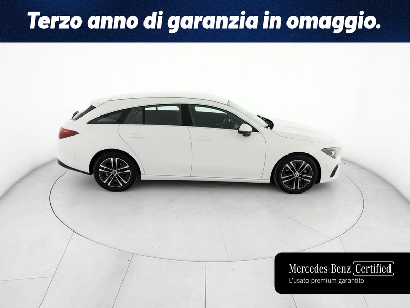 Mercedes CLA Shooting Brake  180 d advanced auto diesel bianco