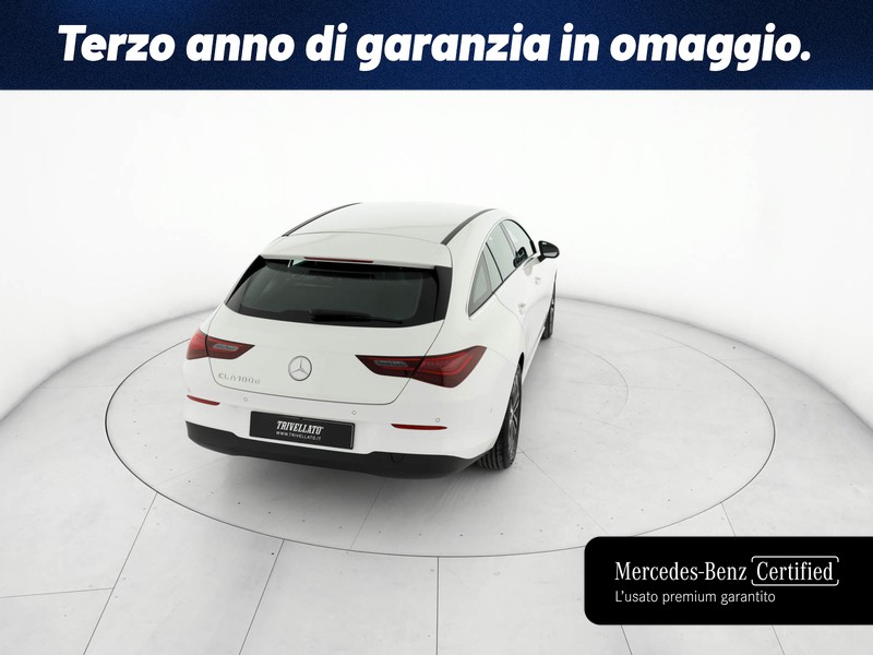 Mercedes CLA Shooting Brake  180 d advanced auto diesel bianco