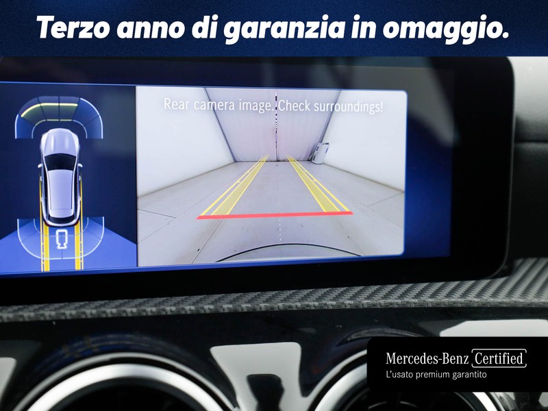 Mercedes CLA Shooting Brake  180 d advanced auto diesel bianco