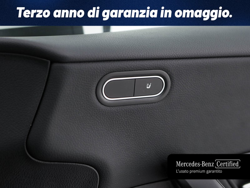 Mercedes Classe A 180 d advanced auto diesel bianco