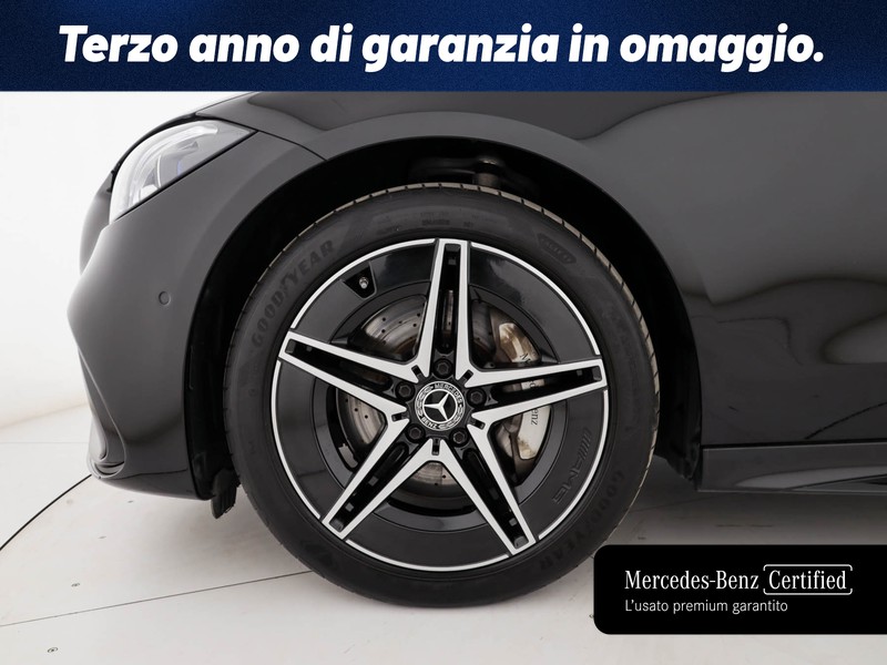 Mercedes Classe C SW sw 300 de phev amg line premium plus auto ibrido nero