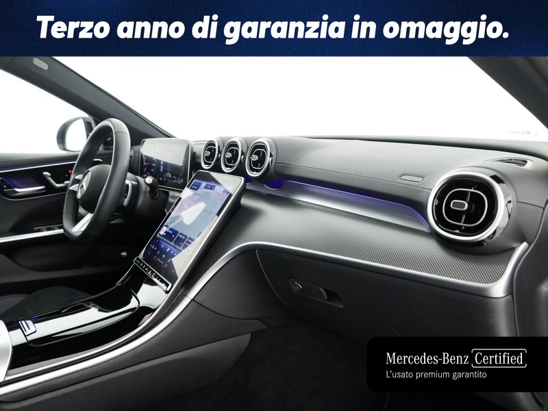 Mercedes Classe C SW sw 300 de phev amg line premium plus auto ibrido nero