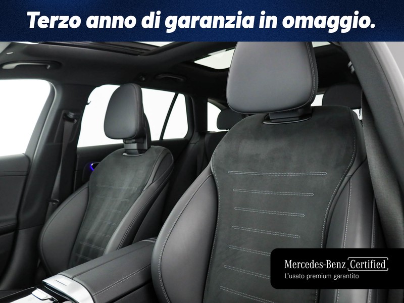 Mercedes Classe C SW sw 300 de phev amg line premium plus auto ibrido nero