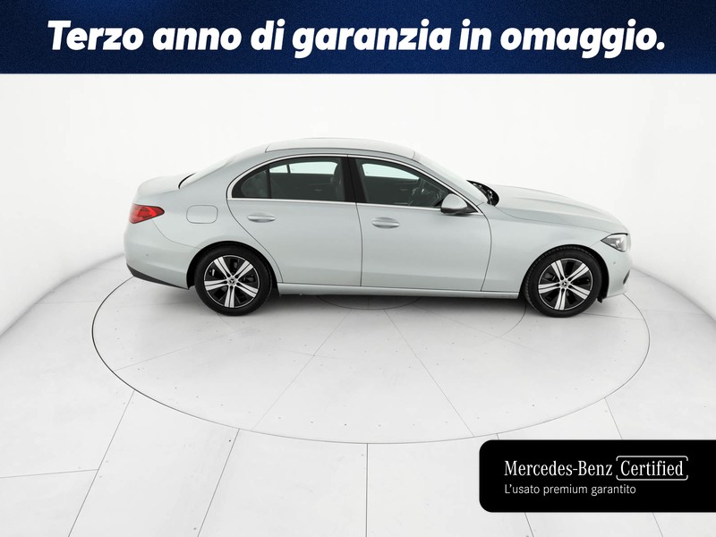 Mercedes Classe C Berlina 200 d mhev advanced auto ibrido argento