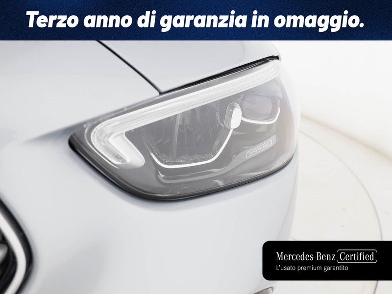 Mercedes Classe C Berlina 200 d mhev advanced auto ibrido argento