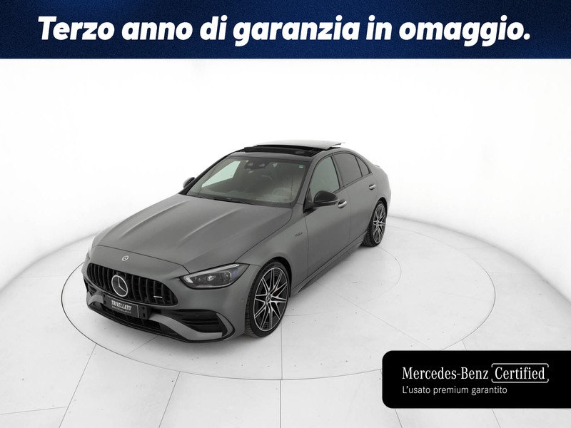 AMG Classe C c amg 43 mhev premium pro 4matic auto ibrido grigio