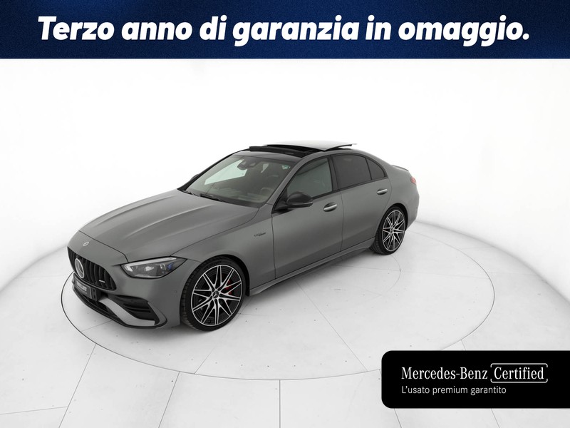 AMG Classe C c amg 43 mhev premium pro 4matic auto ibrido grigio