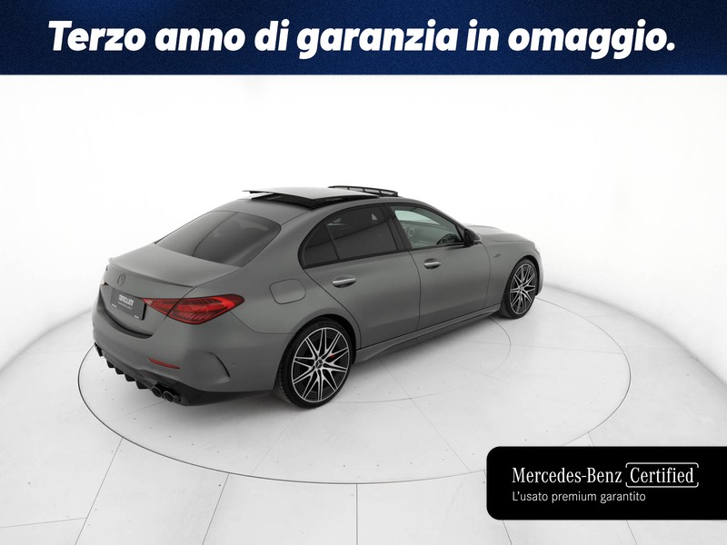 AMG Classe C c amg 43 mhev premium pro 4matic auto ibrido grigio