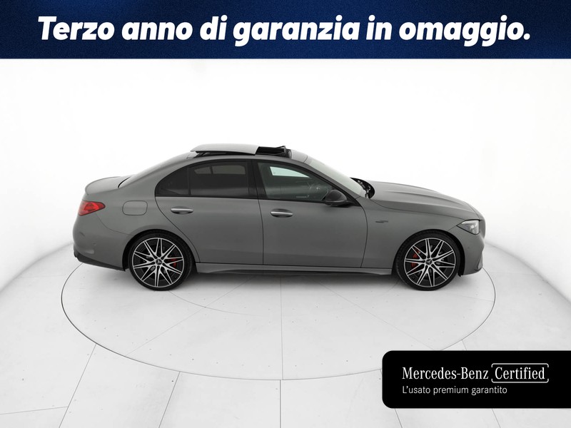 AMG Classe C c amg 43 mhev premium pro 4matic auto ibrido grigio