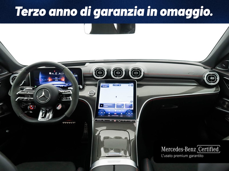 AMG Classe C c amg 43 mhev premium pro 4matic auto ibrido grigio