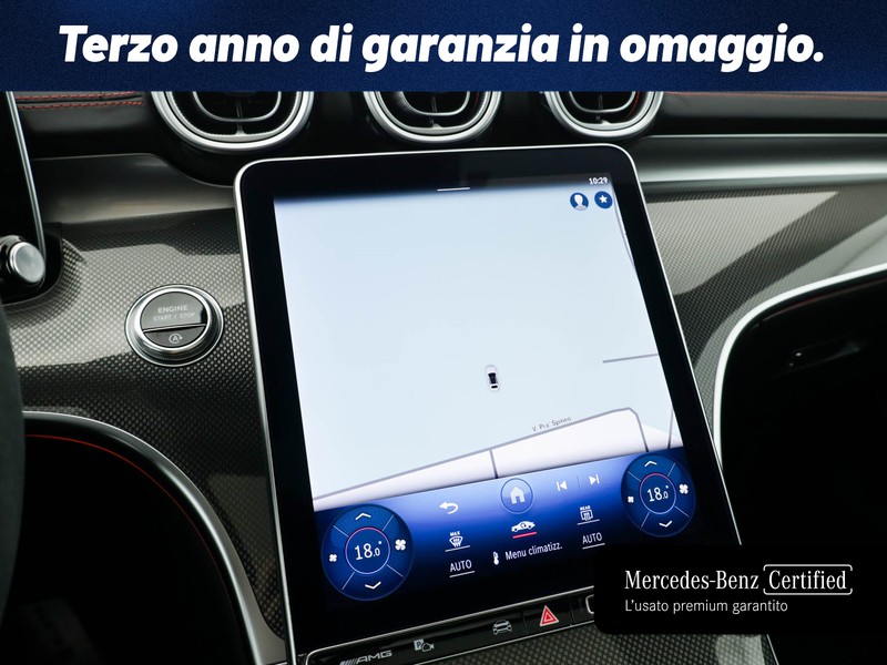 AMG Classe C c amg 43 mhev premium pro 4matic auto ibrido grigio
