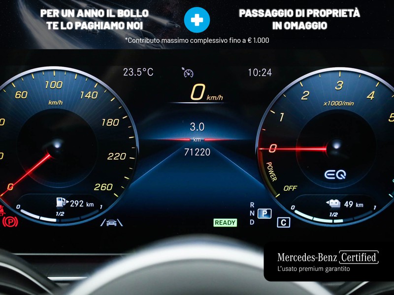Mercedes GLE gle 350 de phev (e eq-power) premium 4matic auto ibrido nero
