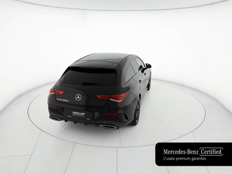 Mercedes CLA Shooting Brake  200 d premium auto diesel nero