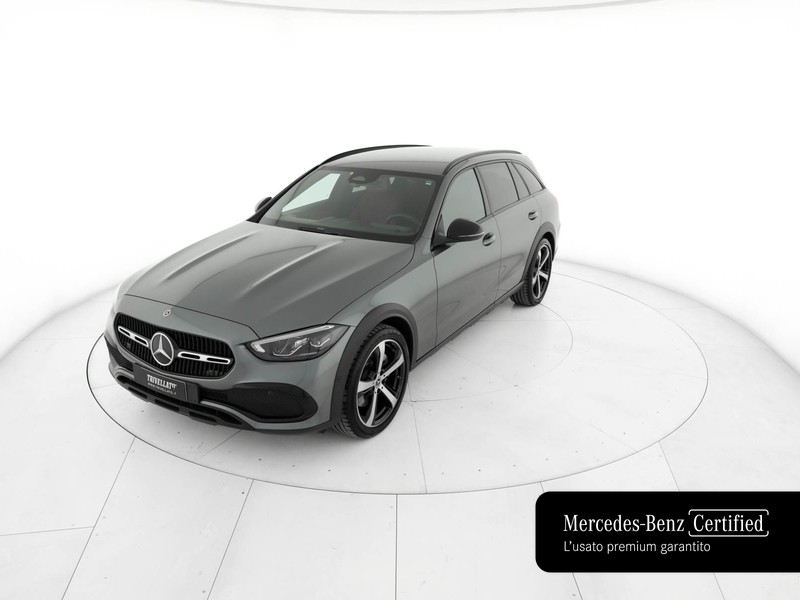 Mercedes Classe C SW sw all-terrain 220 d mhev premium 4matic auto ibrido grigio